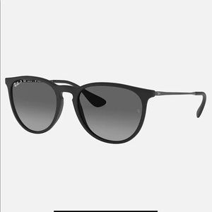 Ray-Ban Black Matte Polarized Sunglasses